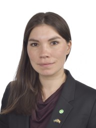 Porträtt av Annika Hirvonen (MP)